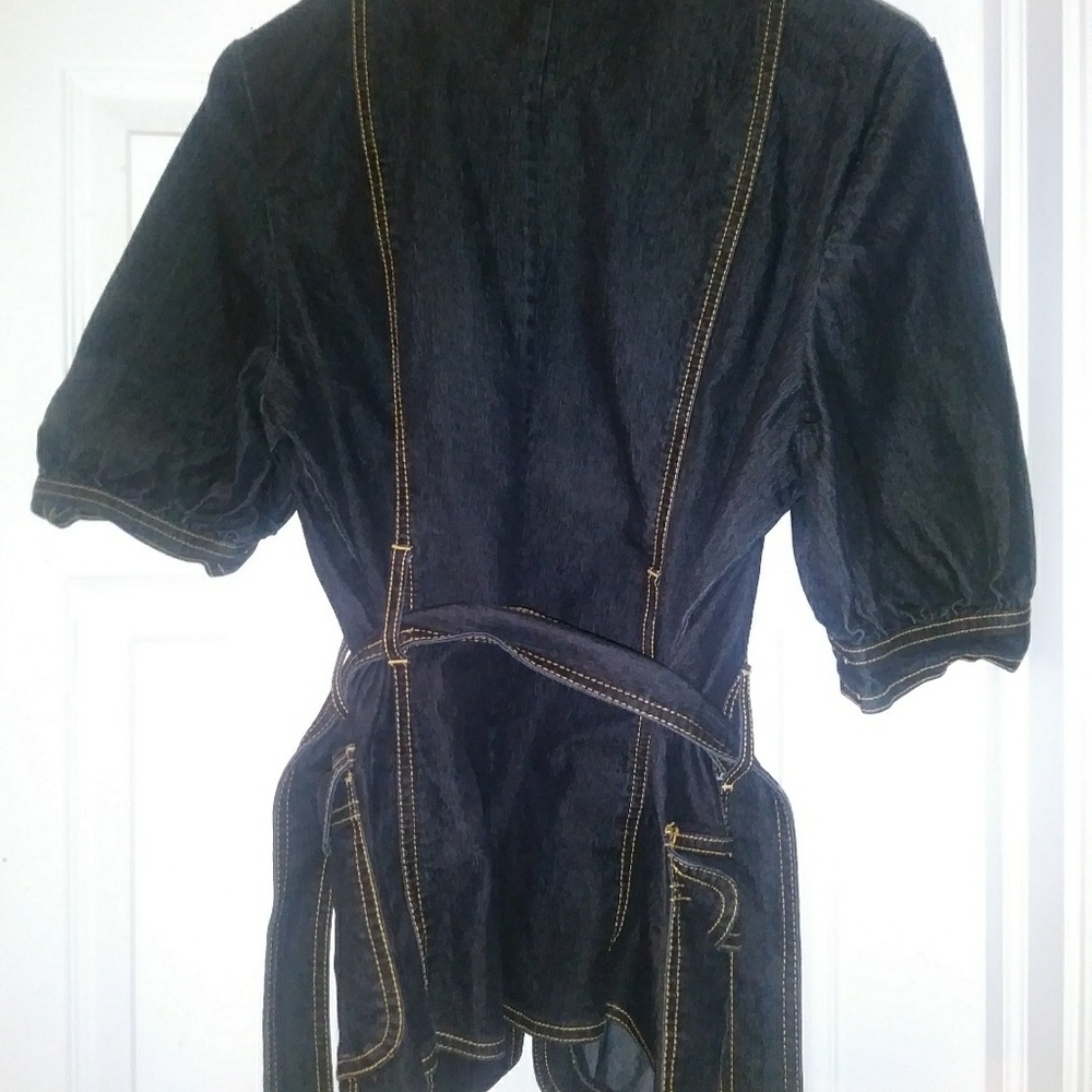 Bisou Bisou Blue Jean Jacket